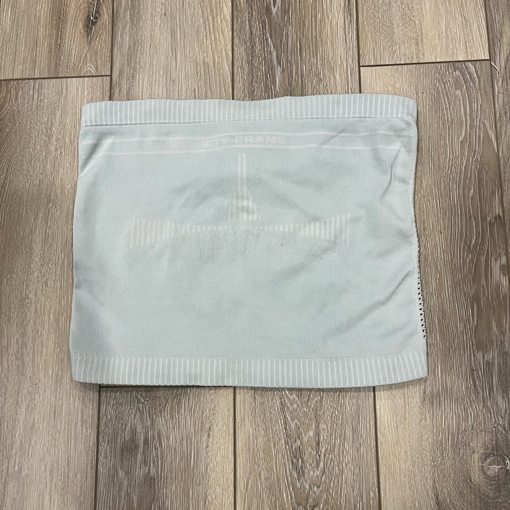 Iets Frans light blue tube top